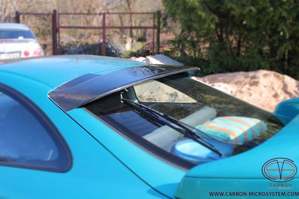 thumbnail image 2 of KUAFU Trunk Spoiler Wing W/Red LED 3rd Brake Light | India 2 of 13