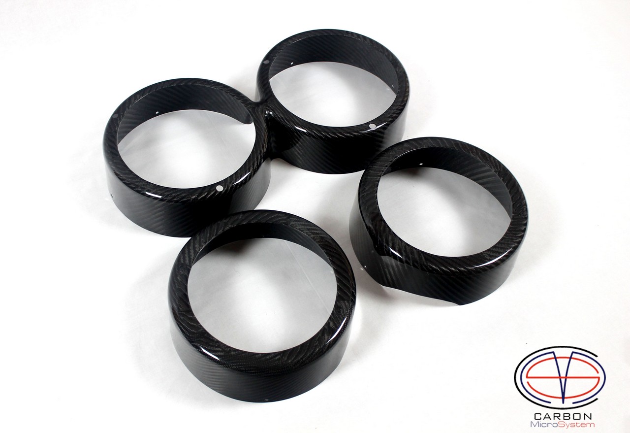 Carbon Fiber TTE rally light pods