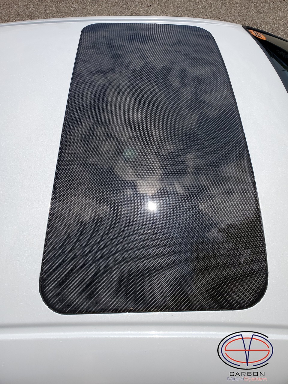 Sunroof delete panel from Carbon Fiber for TOYOTA Celica st18