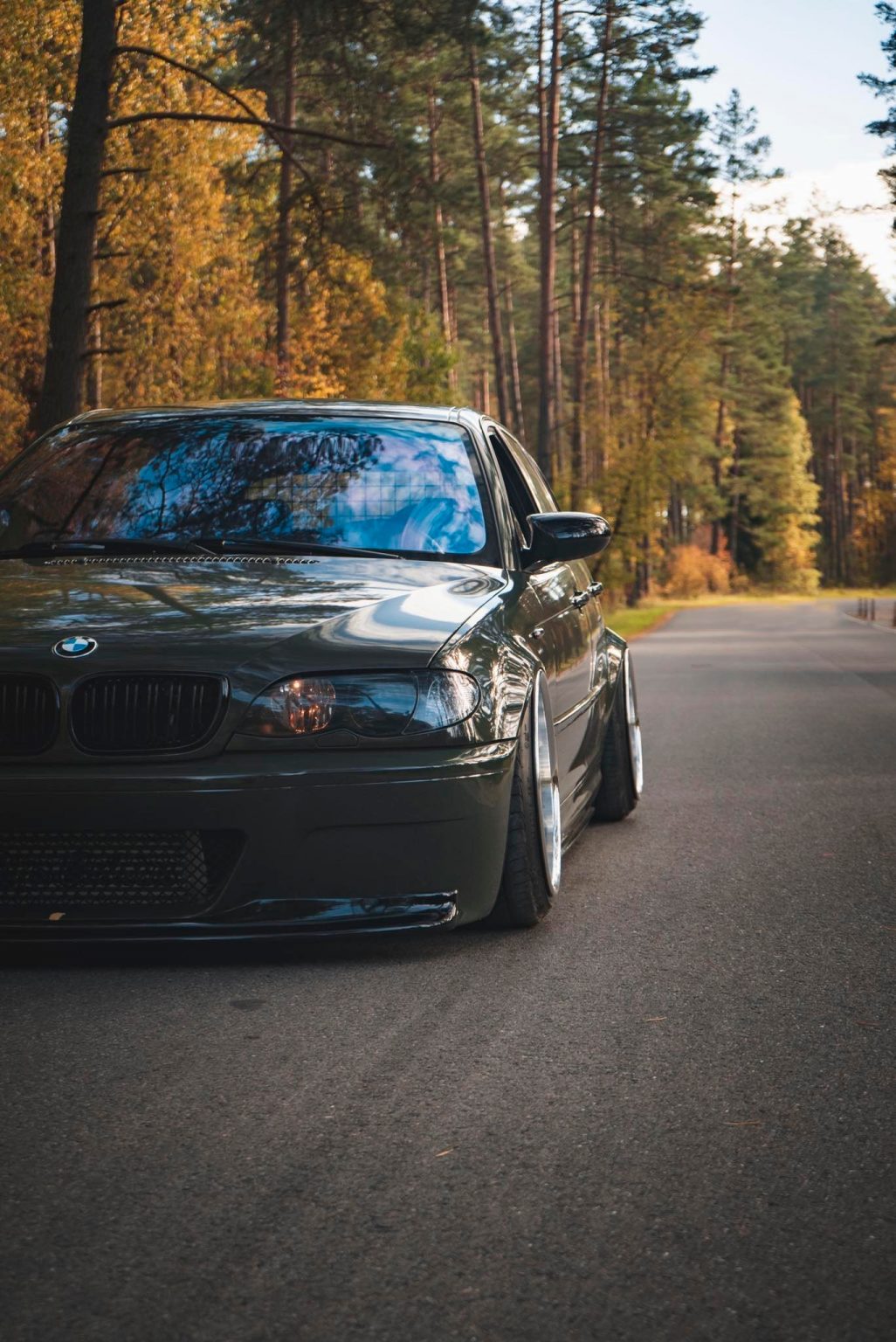 Rear Spoiler for BMW 3 E46 Touring from Carbon Fiber