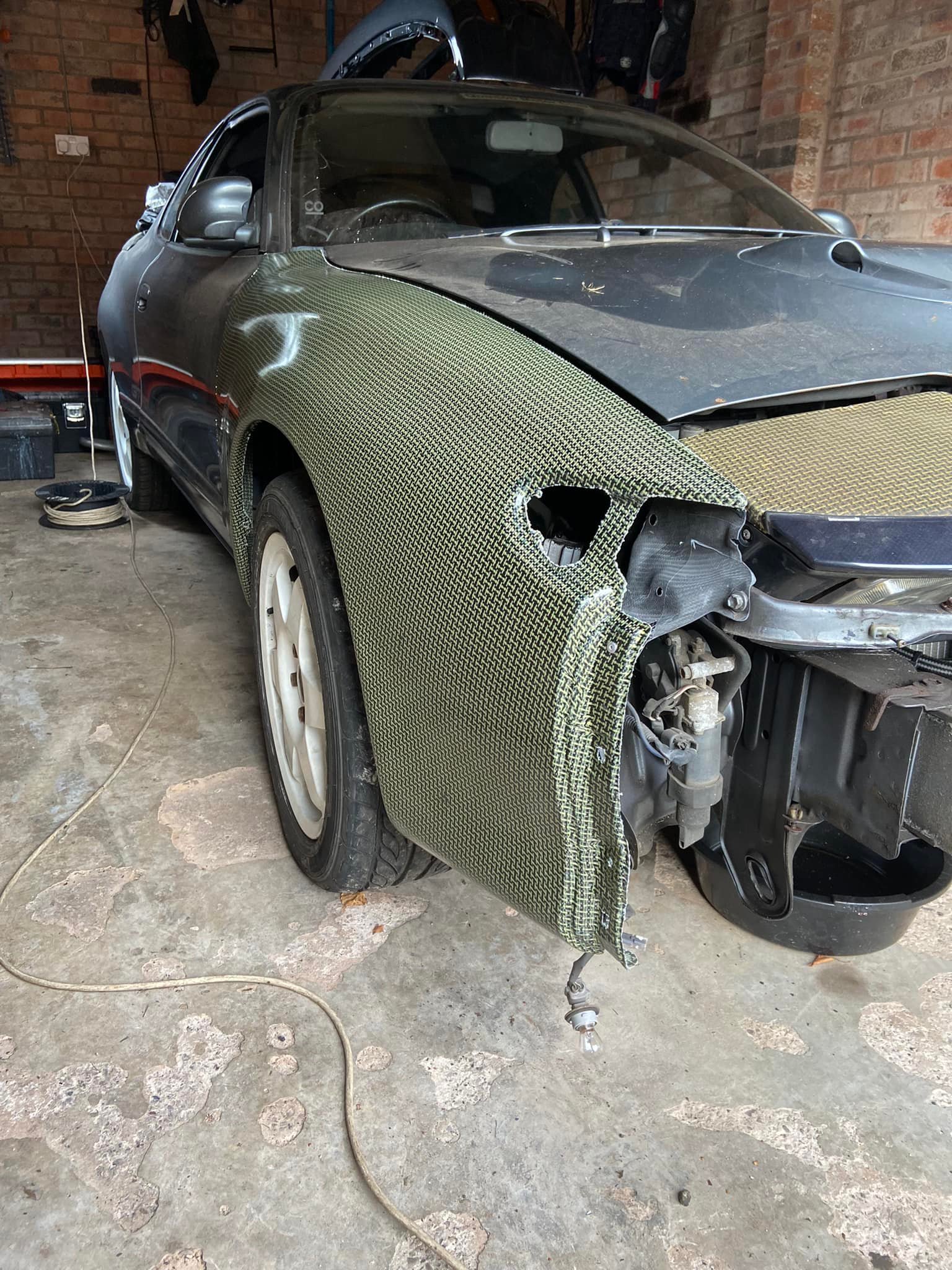 Carbonkevlar fenders