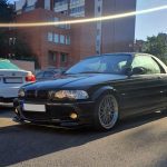 Front lip for BMW 3 E46 M package coupe or cabriolet from Carbon Fiber