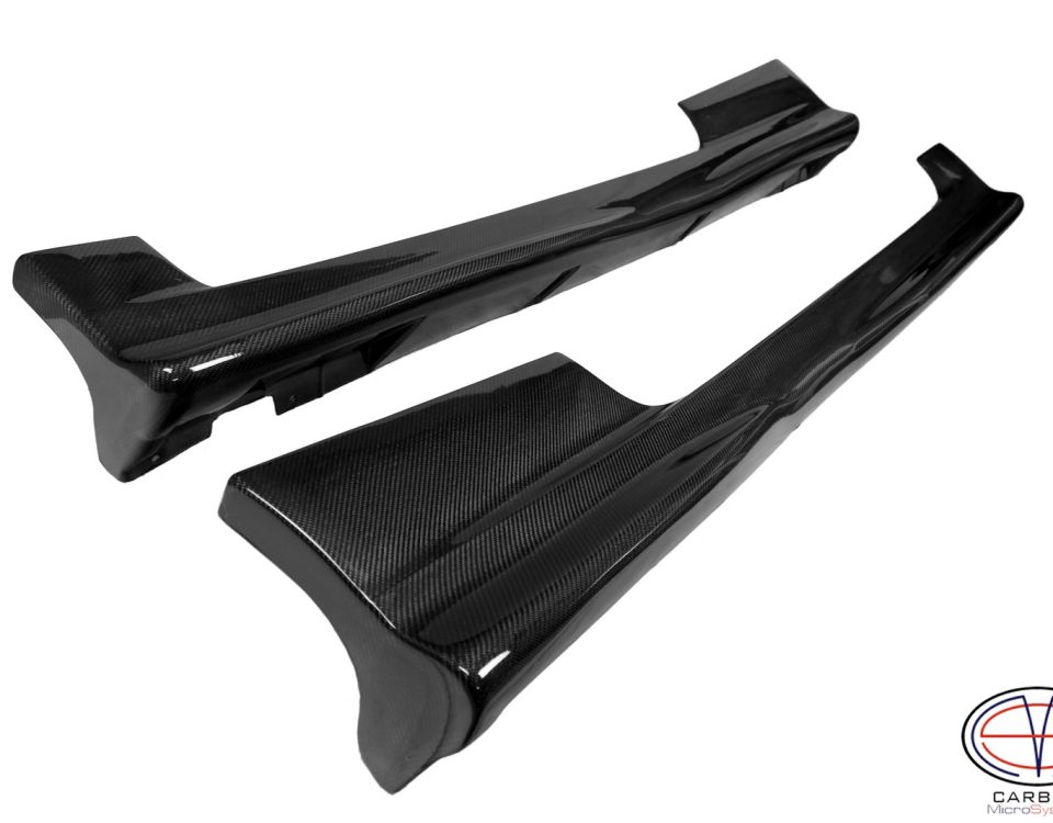 TRD side skirts from Carbon fiber
