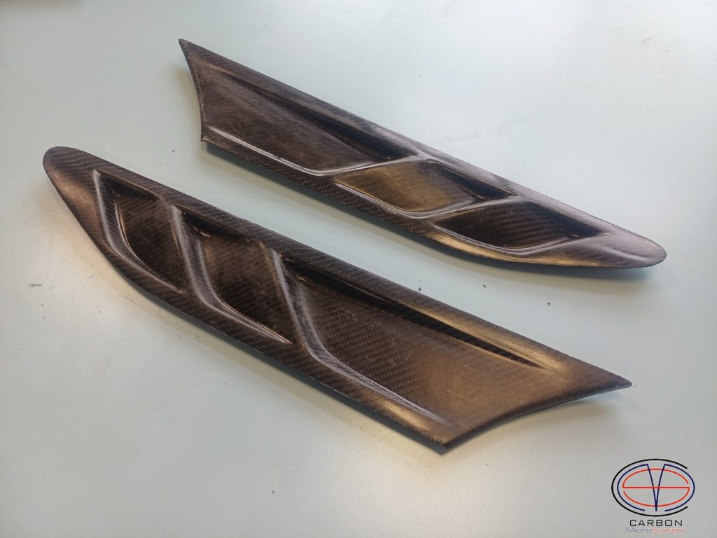 Fender garnishes from Сarbon for Subaru BRZ