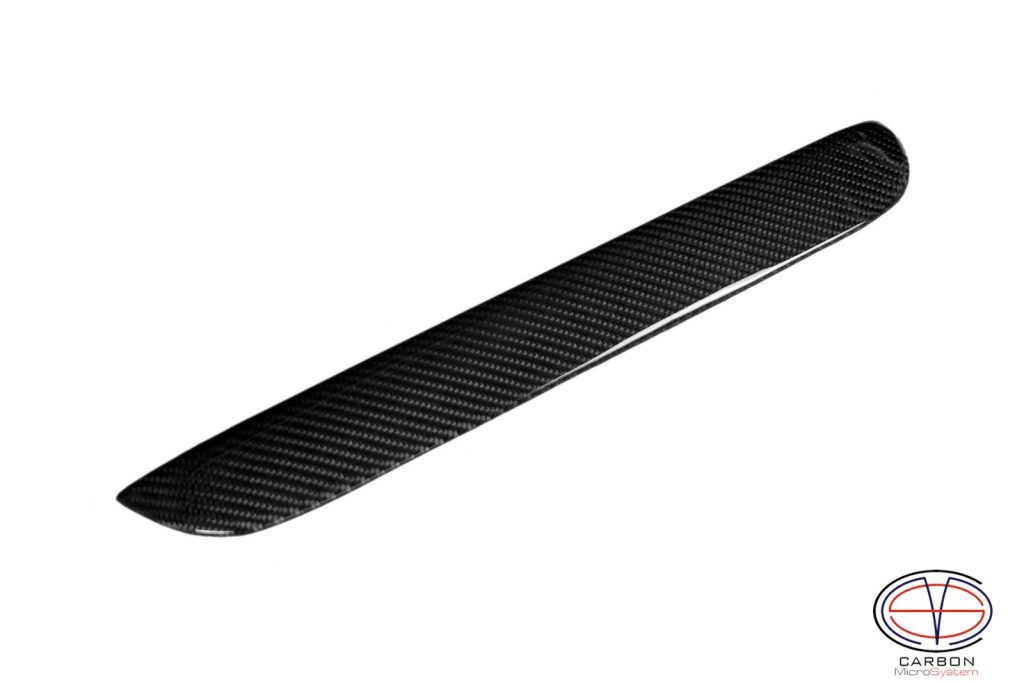 Carbon fiber cover for the third brake light