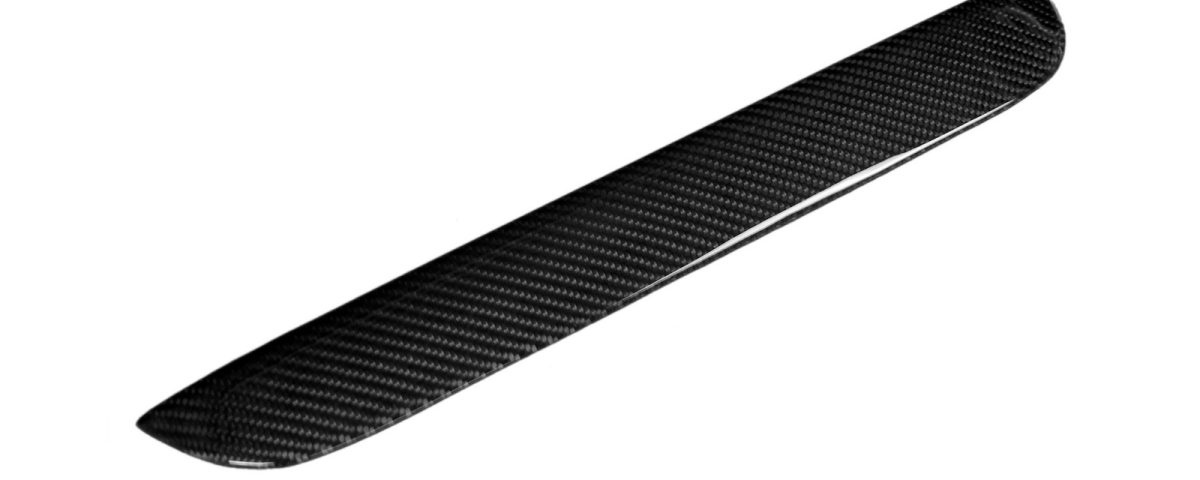 Carbon fiber cover for the third brake light