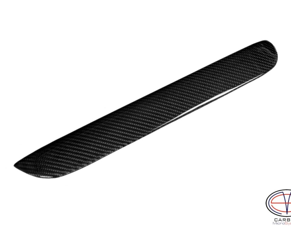 Carbon fiber cover for the third brake light