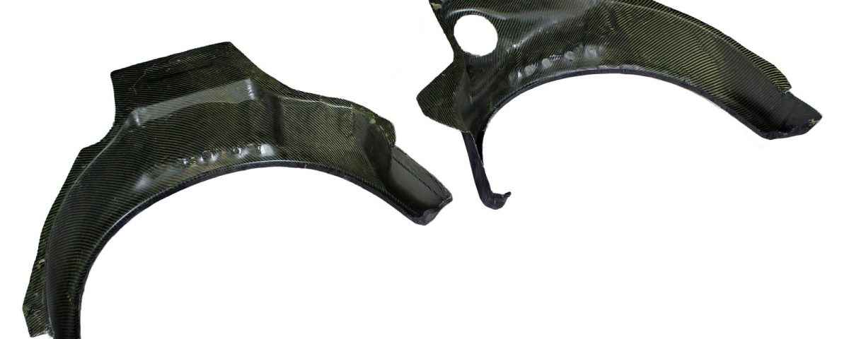 Rear Inner fender liner (wide body) Celica ST18 from Carbon-Kevlar