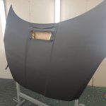 matte carbon fiber hood
