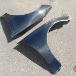 Carbon fiber front fenders for Toyota Celica