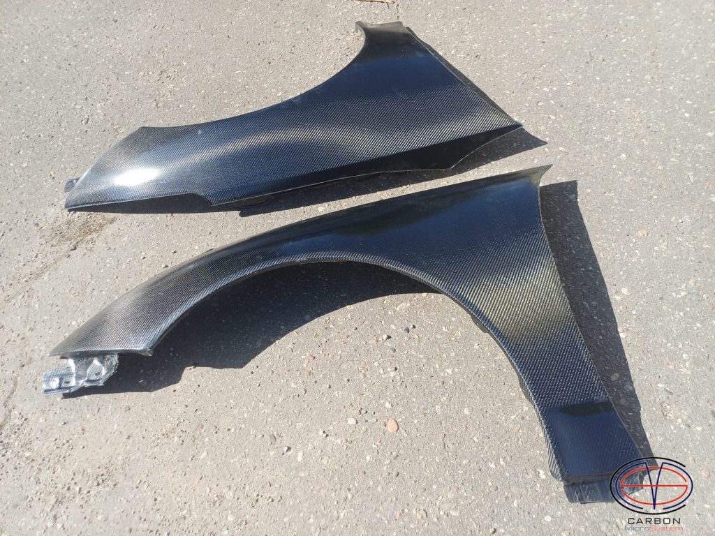 Carbon fiber front fenders for Toyota Celica T23